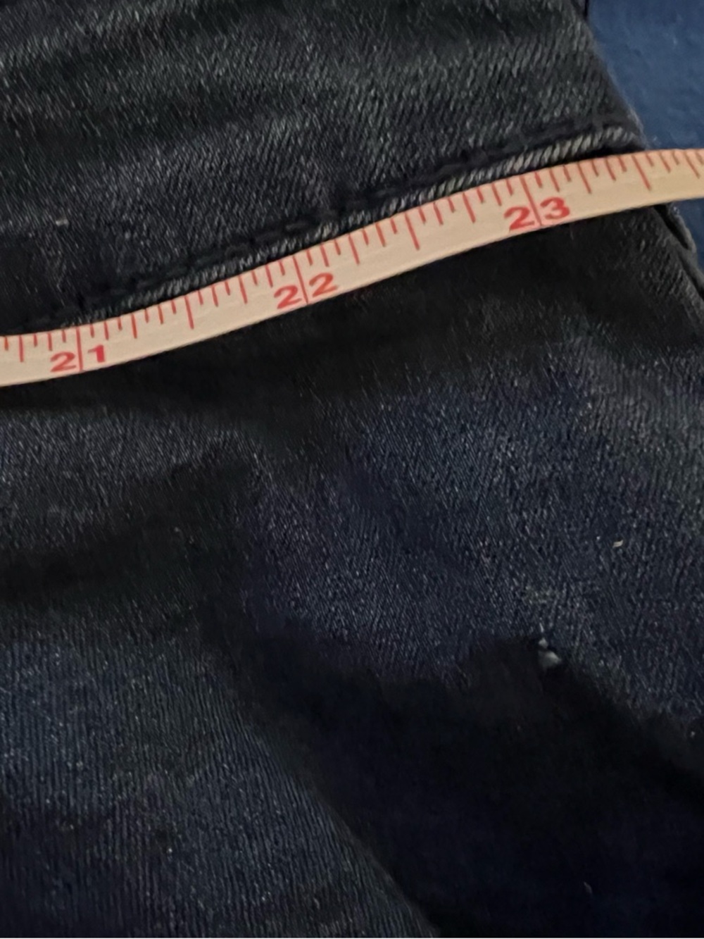 Blair 26W Dark Blue Women's Jeans with Floral Embroidery - Picture 14 of 15